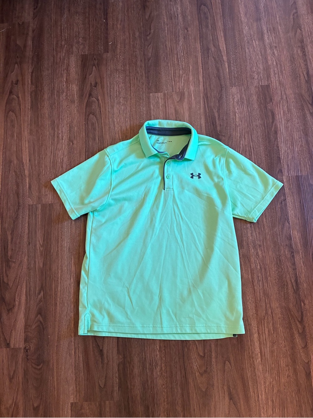 Under Armour Men's Mint Green Performance Polo Shirt Size Large